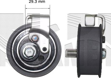 KM International FI5230 - Įtempiklio skriemulys, paskirstymo diržas autoreka.lt