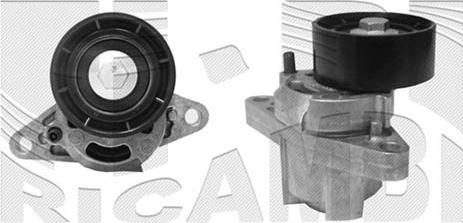 KM International FI12850 - Diržo įtempiklis, V formos rumbuotas diržas autoreka.lt