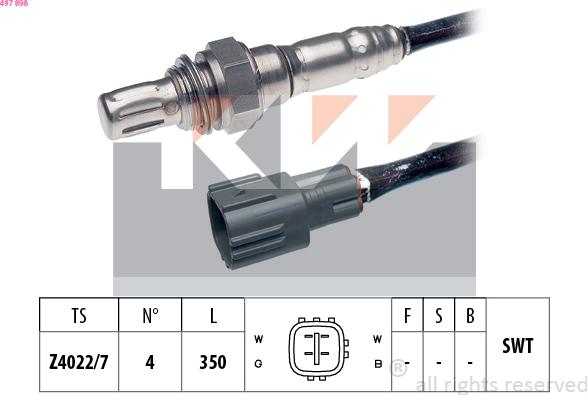 KW 497 898 - Lambda jutiklis autoreka.lt