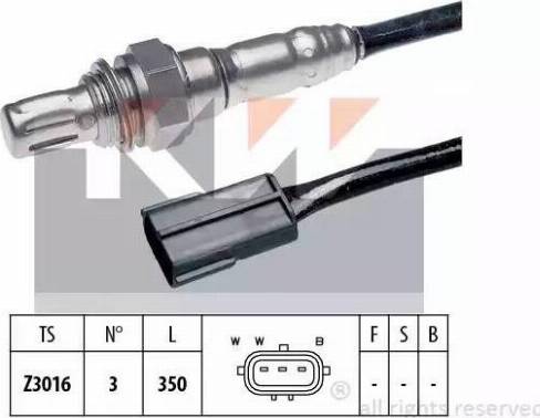 KW 497 262 - Lambda jutiklis autoreka.lt