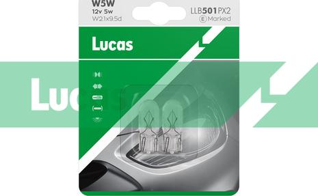 LUCAS LLB501PX2 - Lemputė, indikatorius autoreka.lt