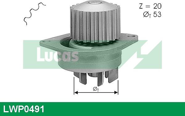 LUCAS LWP0491 - Vandens siurblys autoreka.lt