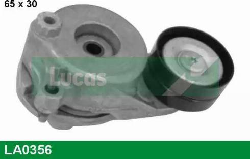 Lucas Engine Drive LA0356 - Diržo įtempiklis, V formos rumbuotas diržas autoreka.lt