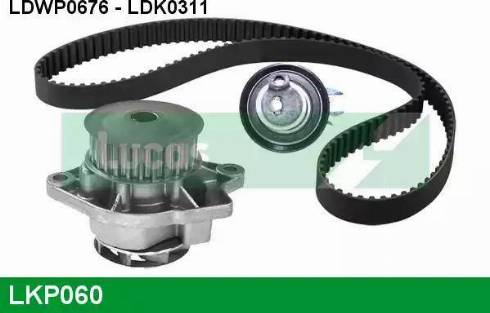 Lucas Engine Drive LKP060 - Vandens siurblio ir paskirstymo diržo komplektas autoreka.lt