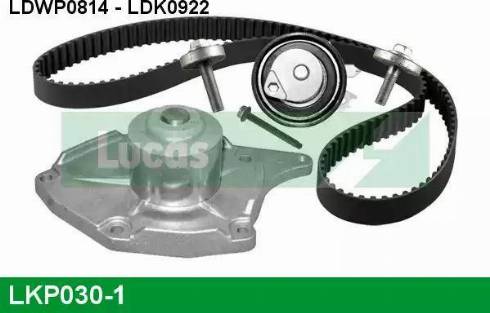 Lucas Engine Drive LKP030-1 - Vandens siurblio ir paskirstymo diržo komplektas autoreka.lt