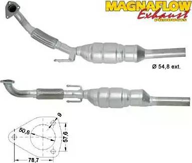 Magnaflow 77010D - Katalizatoriaus keitiklis autoreka.lt