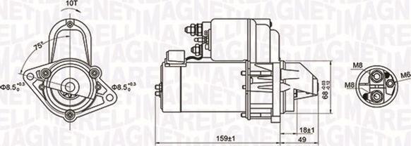 Magneti Marelli 063721257010 - Starteris autoreka.lt