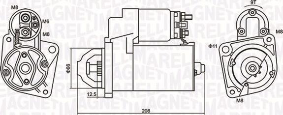 Magneti Marelli 063721213010 - Starteris autoreka.lt