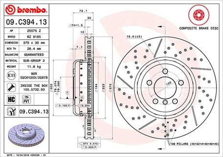 Magneti Marelli 360406130104 - Stabdžių diskas autoreka.lt