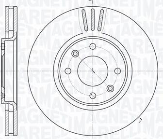 Magneti Marelli 361302040472 - Stabdžių diskas autoreka.lt