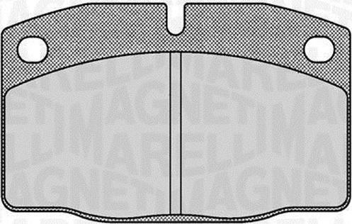 Magneti Marelli 363916060354 - Stabdžių trinkelių rinkinys, diskinis stabdys autoreka.lt