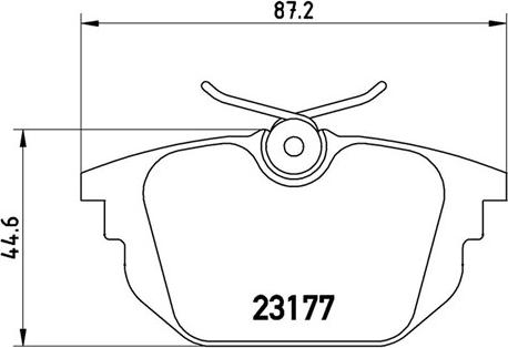 Magneti Marelli 363700423026 - Stabdžių trinkelių rinkinys, diskinis stabdys autoreka.lt