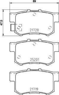 Magneti Marelli 363700479027 - Stabdžių trinkelių rinkinys, diskinis stabdys autoreka.lt