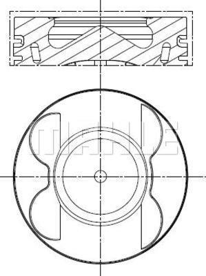 MAHLE 001 PI 00178 000 - Stūmoklis autoreka.lt