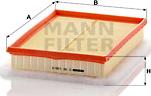 Mann-Filter C 30 125/2 - Oro filtras autoreka.lt