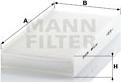 Mann-Filter CU 3847 - Filtras, salono oras autoreka.lt