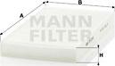 Mann-Filter CU 2956 - Filtras, salono oras autoreka.lt