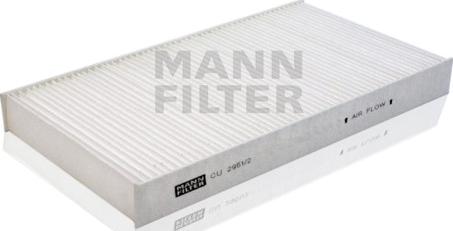 Mann-Filter CU 2951/2 - Filtras, salono oras autoreka.lt