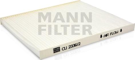 Mann-Filter CU 2336/2 - Filtras, salono oras autoreka.lt