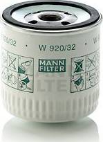 Mann-Filter W 920/32 - Alyvos filtras autoreka.lt