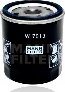 Mann-Filter W 7013 - Alyvos filtras autoreka.lt