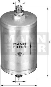 Mann-Filter WK 830/11 - Kuro filtras autoreka.lt