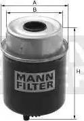 Mann-Filter WK 814/1 - Kuro filtras autoreka.lt