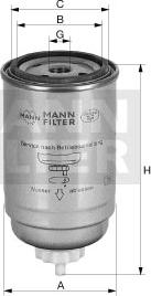 Mann-Filter WK 845/5 - Kuro filtras autoreka.lt