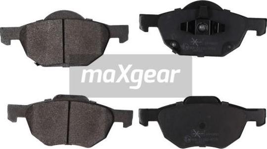 Maxgear 19-0881 - Stabdžių trinkelių rinkinys, diskinis stabdys autoreka.lt