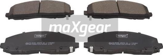 Maxgear 19-3035 - Stabdžių trinkelių rinkinys, diskinis stabdys autoreka.lt