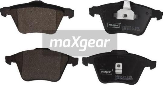 Maxgear 19-2883 - Stabdžių trinkelių rinkinys, diskinis stabdys autoreka.lt