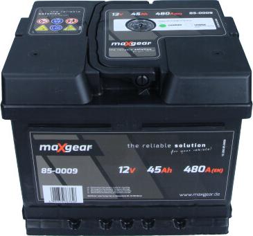 Maxgear 85-0009 - Starterio akumuliatorius autoreka.lt