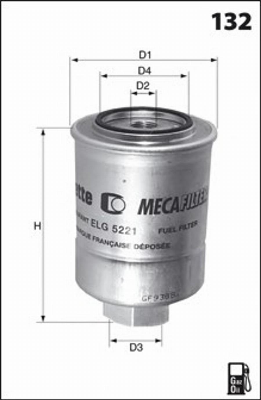 Mecafilter G23 - Kuro filtras autoreka.lt