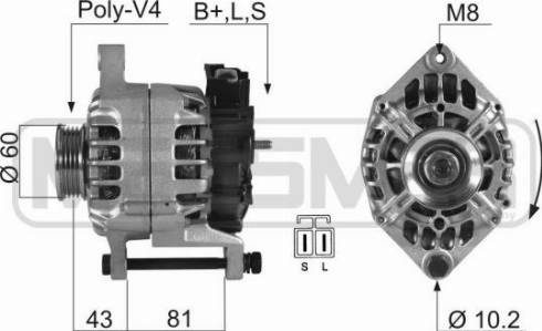 Messmer 210391A - Kintamosios srovės generatorius autoreka.lt