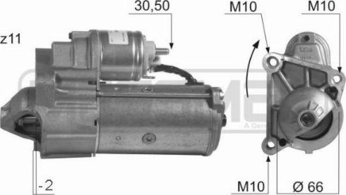 Messmer 220021A - Starteris autoreka.lt