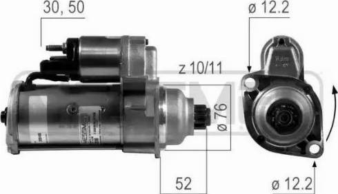 Messmer 220180 - Starteris autoreka.lt