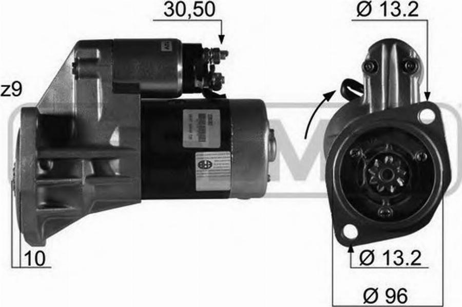 Messmer 220202 - Starteris autoreka.lt