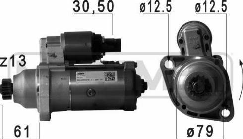 Messmer 220757A - Starteris autoreka.lt