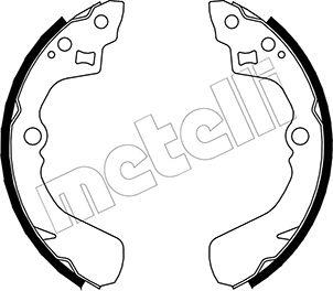 Metelli 53-0037 - Stabdžių trinkelių komplektas autoreka.lt