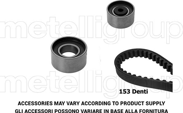 Metelli 29-0389 - Paskirstymo diržo komplektas autoreka.lt