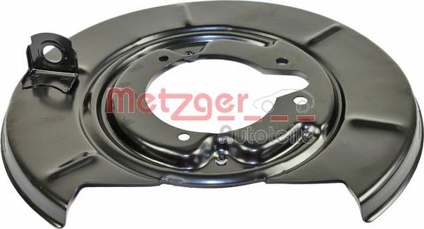 Metzger 6115061 - Apsauginis skydas, stabdžių diskas autoreka.lt