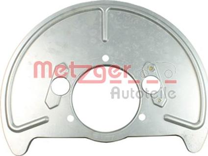 Metzger 6115164 - Apsauginis skydas, stabdžių diskas autoreka.lt