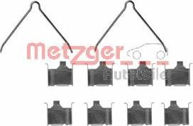 Metzger 109-1166 - Priedų komplektas, diskinių stabdžių trinkelės autoreka.lt