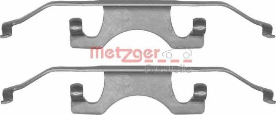 Metzger 109-1241 - Priedų komplektas, diskinių stabdžių trinkelės autoreka.lt