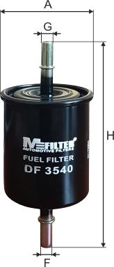 Mfilter DF 3540 - Kuro filtras autoreka.lt