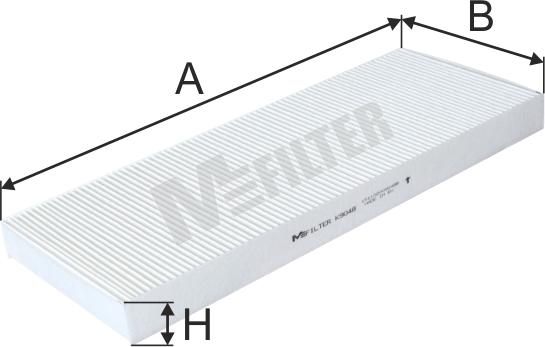 Mfilter K 9048 - Filtras, salono oras autoreka.lt