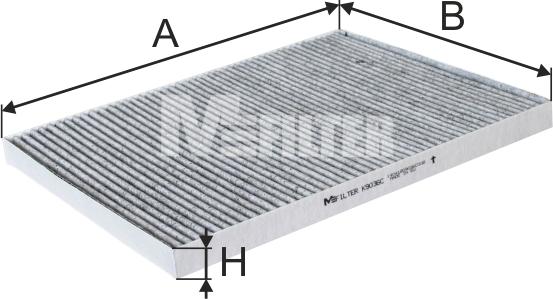 Mfilter K 9036C - Filtras, salono oras autoreka.lt