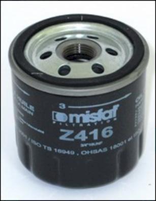 MISFAT Z416 - Alyvos filtras autoreka.lt