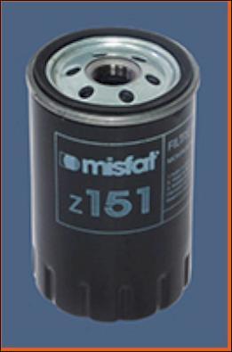 MISFAT Z151 - Alyvos filtras autoreka.lt