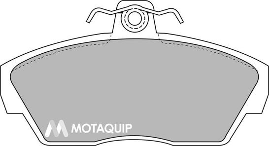 Motaquip LVXL256 - Stabdžių trinkelių rinkinys, diskinis stabdys autoreka.lt